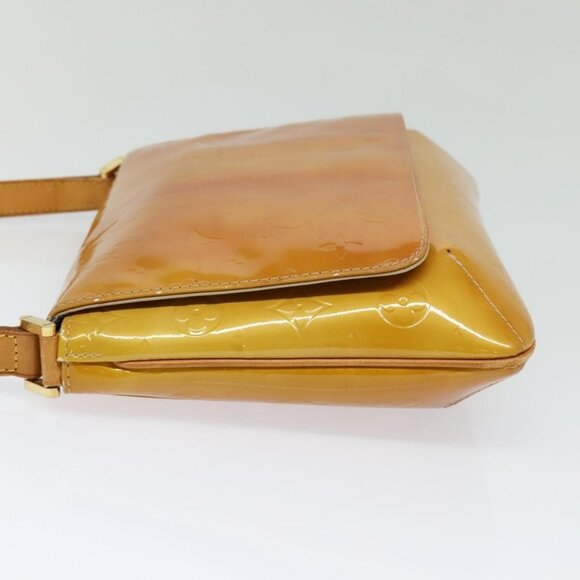 Authentic LOUIS VUITTON Monogram Vernis Thompson Street Bag Beige M91301 LV - Picture 10 of 16